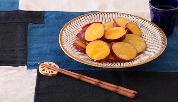 さつまいものオレンジ煮