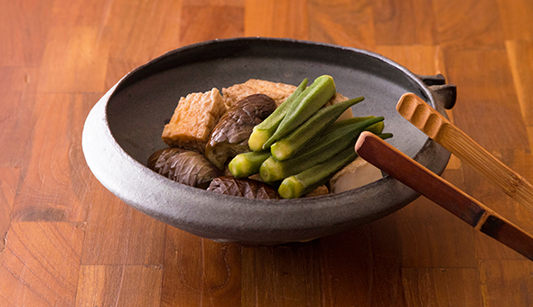 厚揚げとナスの煮物