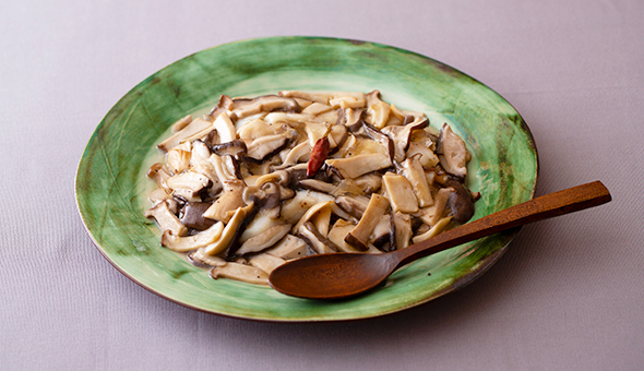 たらのきのこあんかけ