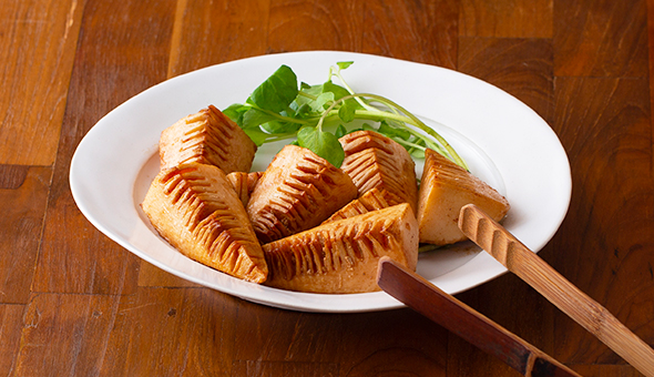 たけのこのバターステーキ～クレソン添え～