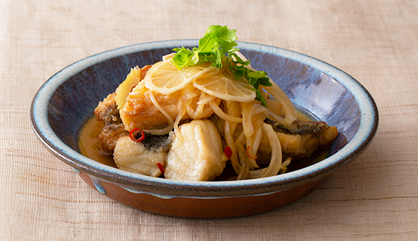 スズキの南蛮漬け