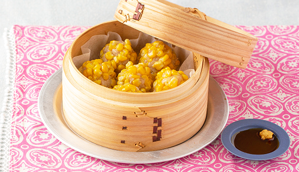 とうもろこしのシュウマイ