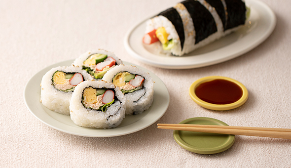 サラダ巻きずし