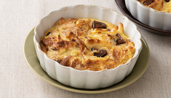 クロワッサンのプディング