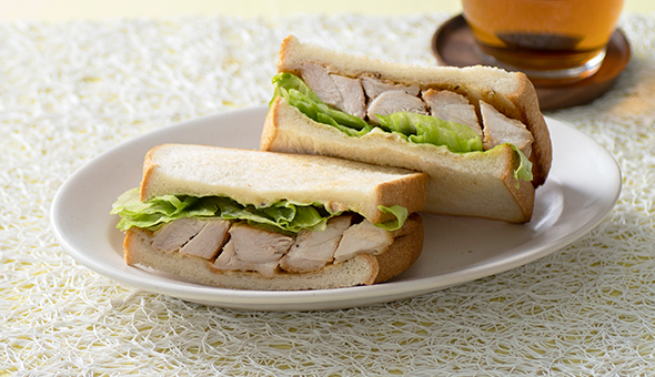 鶏のハニーソテーサンドイッチ