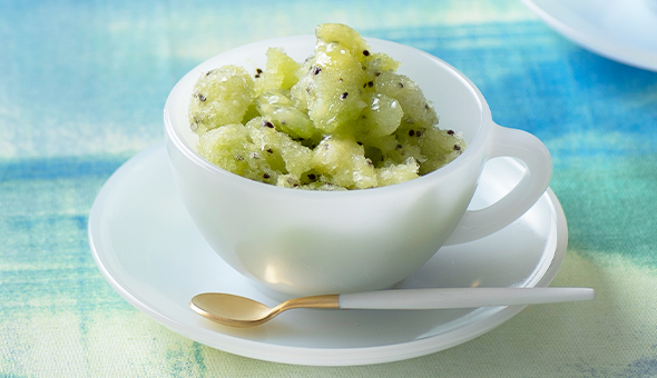 キウイのシャーベット