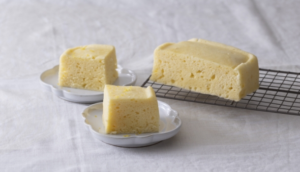 レンジで簡単!チーズ蒸しパン