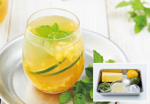 アレンジティー的なおいしさ パインモヒート