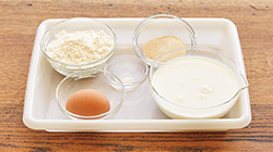 お庭やベランダで 春ピクニック! クレープ生地材料