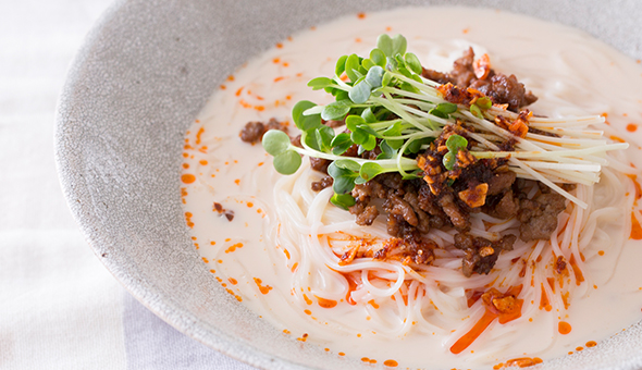 カンタン坦々そうめん