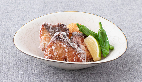 ぶりの竜田揚げ