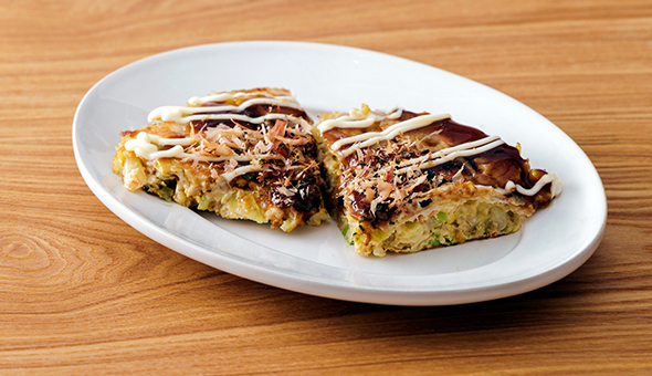 オートミールお好み焼き