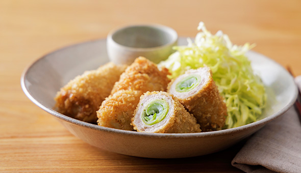 ねぎ豚ロースカツ